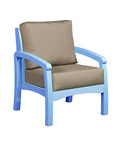 CRP Products Bay Breeze Coastal Collection - Sky Blue/Taupe