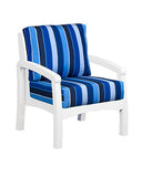 CRP Products Bay Breeze Coastal Collection - White/Milano Cobalt