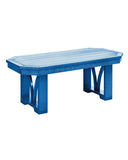 CRP Products St. Tropez 42" Rectangular Cocktail Table