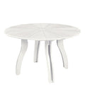CRP Products Generation Line 52" Scalloped Round Dining Table