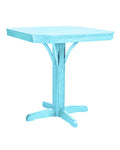 CRP Products St. Tropez 35" Square Pedestal Table